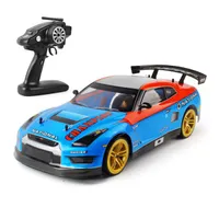 4WD Dubbele batterij Hoge snelheid 2.4G RC Auto Drift Racing Off-Road Radio Afstandsbediening Voertuig Speelgoed