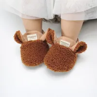 First Walkers Born Baby Shoes Infant Shoe Winter Soft Cotton Walker Boy Toddler Keep Warm Thick