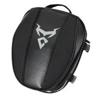 Motocentric Backpack Tail Tank Bag 2 In1 Motorcycle Waterproof Back Seat Bag High Capacity Motorbike Rider Helmet Container