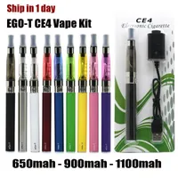 Ego-T CE4 E Cigarettes Start Kit Atomizer Blister Vape Pen Battery 650mah Cartomizer With USB Charger vs cookie