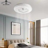 Ventilateurs électriques LED plafonniers 12W 24W Pendentif intérieur Lumière E27 Cuisine ampoule Salle à manger Chambre à coucher Living AC 12V 220V Éclairage Énergie