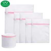 Laundry Bags Zippered Mesh Wash Foldable Delicates Lingerie Bra Socks Underwear Washing Machine Clothes Protection Net