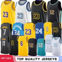 NCAA LeBron 23 James College Basketball Jerseys Anthony Kyle 3 Davis 32 Johnson Men Jersreys Stock S-XXL Hot Sale 2021