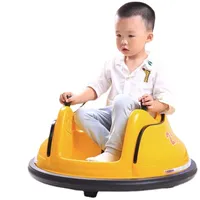 Kid Remote Control Self-driving Bumper Toy Car UFO Shape Four-wheel Rid on Car Children Indoor Park Practical Educational Toys