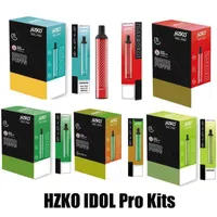 100% Original HZKO Idol Pro Zigaretten Einweg-Stift 2800 Puffs Vorabgeladene 1500mAh 8ml Leistung 20Colors