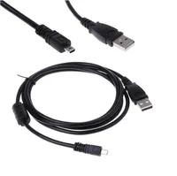 Usb Data Sync Cable Cord Lead For Panasonic Lumix Dmc-zs1 Dmc-zs3