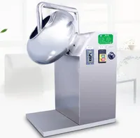 2021 Hochwertige Industrieausrüstung Edelstahl Automatische Mandelmuttern Zucker Popcorn Candy Schokoladenbeschichtung Pan Maschine
