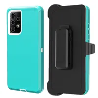 Color Defender Case для iPhone 13 12 Pro Max 11 Pro XS XR с зажимной броней Heavy Duty Aublise Pervice Cover Moto G Play 2021 G Power Samsung A12 A32 A52 5G