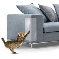 Pet Cat Scratch Guards Placa de tapete raspador gato scratch blide ￡rvore arranhando garra p￳s -sof￡ sof￡ cadeira de p￩ protetor de m￳veis