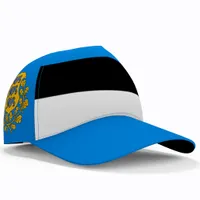Эстония бейсбольные шапки Бесплатное пользовательское название номера команды logo ee hats est страна путешествие эстонская нация эстонцев эстонцев eesti flag headgear