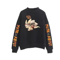 Heren Hoodies Sweatshirts Feito Em Abyss Streetwear Moda Camisola de Gola Alta Casual Qualidade 2021 Nova Chegada Pullovers