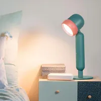 Table Lamps LED Light Bedroom Bedside Lamp USB Rechargeable Dimming Reading Office Stepless Battery Night