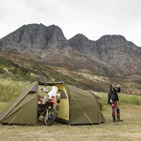 Naturehike Cloud Tourer 2 Ultralight Travel Motorcycle Persons 40D Nylon Rainproof Outdoor Windproof Camping Tent NH19ZP013 Tents and Shelte