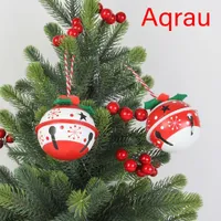 Kerstdecoraties 1 stks Boom Wind Chimes Decor Ballbuble Hanging Xmas Party Ornament voor Home 2021 jaar