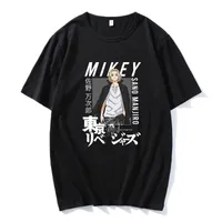 Männer T-Shirts 2021 Tokyo Revengers Paar Mode T-Shirt Hip Hop T-Shirt Streetwears Unsiex Kleidung Baumwolle trägt übergroße Kleidung