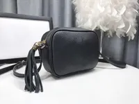 2020 새로운 뜨거운 최고 품질의 럭셔리 디자이너 가방 G Soho 디스코 가방 여성 핸드백 크로스 바디 디스코 어깨 가방 Fringed 메신저 가방
