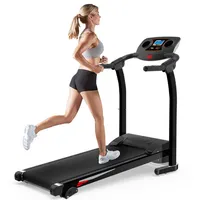 1200W Treadmilles Elétricas Dobrando Máquina Running Machine Home Go Gym Stock A50