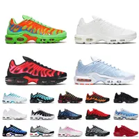 Tn Plus Tns Big Size 46 Mens Runnning Shoes Women Mean Green White University Red Pastel Blue Luxurys Designers Trainers Sneakers