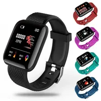 D13 Inteligentne zegarki Mężczyźni Ciśnienie krwi Wodoodporny Smarthwatch Kobiety Tętno Monitor Fitness Tracker Watch Sport na Androida IOS