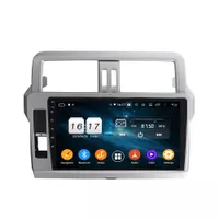 4gb+128gb 10.1" PX6 PX5 Android 10 Car DVD Player for Toyota Prado 2014-2016 DSP Stereo Radio GPS Bluetooth 5.0 WIFI Easy Connect Built-in 4G SIM Card Slot