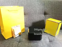 Scatole di orologio da polso di lusso di alta qualità Box di orologio da polso Swiss Top Brand Box Paper per Breitling Watch Booklet card in inglese per uomo vendita
