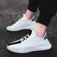 Sapatilha de plataforma de sapato casual Sneaker branco malha macia macia sneakers com laços fábrica tamanho direto 39-44 presente chaussures despeje femmes
