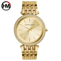 Женские часы Top Brand Luxury Rose Gold Diamond Business мода кварцевые водонепроницаемые наручные часы Relogio Feminino 210616