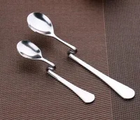Bent Spoon Creative Straight Hanging Stainless Steel Dessert Coffee Stirring & Tea Tools