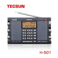 TECSUN H-501 Portátil STEREO COMPLETO FM SSB RADIO RADIO RADIO SPEAKER DUAL-HOGER con reproductor de música fácil a operate17A36A52