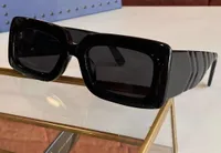 Sonnenbrille Schwarz Grau Rechteck 0811 Marmont Steppgedeckte Damen Mode des De Soleil UV400 Schutz Brillen mit Box Herren Sonnenbrille Marke