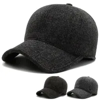شتاء جديد القطن باسال خياطة الرجال الخريف والشتاء كاب الدافئة الباردة حماية الأذن قبعة