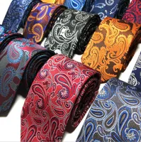 Projeto Mens Gravata do pescoço elegante Homem floral Paisley Gravatas 145 * 8 * 3.8cm Clássico Business Casual Wedding Gravatas