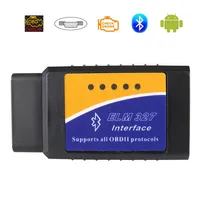 ELM327 Bluetooth V1.5 OBD2 Car Diagnostic Scanner For Android ELM 327 V 1.5 Bluetooth2.0 OBD 2 ii Code Reader Diagnostic-Tools