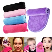 Magic soft Makeup Remover Towel Reusable microfiber Cleaning Skin Face Eraser Towel Lazy clean beauty Facial Wipe Cloths Wash Cloth