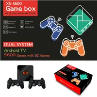 2021 Melhor Novo XS-5600 Retro TV Box Jogo Console para PS1 / PSP / SFC / Neo / Arcade / GBA / N64 Video Jogos com Clássico 5600-in Jogos 3D Jogos
