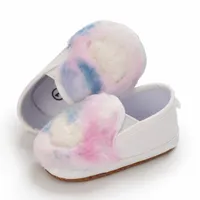 First Walkers Baby Girls Chaussures à fourrure Soft Walking Bowknot NON-SLIME PRINCIPE PRINCESS OFFRES FARTS FARTES 2021