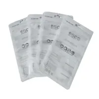 Limpar lock branco fecho de telefone móvel acessórios de telefone pacotes opp embalagem pvc saco para o caso iphone 4,7 5.5 6 polegadas poli casos de plástico sacos