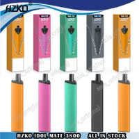 Authentic Hzko Idol Mate monouso e sigaretta vape penna 3800 sbuffi 11ml dispositivo di pod vaporizzatore 10 colori 1500mah maglia bobina