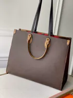 Original Luxury Designers Väskor Axelväska Kvinnors Messenger på Go Shopping Bag Gratis Ship