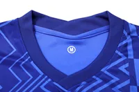 Erwachsene FC Home Jerseys Jungen, Mädchen Fußballkleidung Kurzarm Uniformen Trainingsanzug Football Jersey, mit Logo