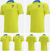 2021 2022 Cadix Soccer Maillots 21 22 Cádiz CF Negredo Camisetas de Fútbol Lozano Alex Bodiger Juan Cala Gimenez Candela Chemises de football Top