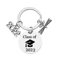 Kreativ nyckelkedja 2022 klass av examen examen säsong souvenir nyckelring gåva studenter vänner positiv energi smycken tillbehör prom presenteras