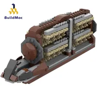 BuildMoc Star Movie Droid взвод атакует-ремесло строительные блоки космические боевые друиды транспортные листьцы кирпичи детские игрушки подарок