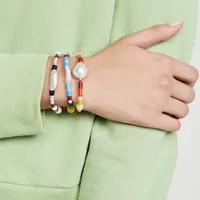 Handgemachte barocke unregelmäßige perlen armbänder für frauen böhmischen samen perlen freundschaft sommer schmuck femme stränge armband 2021