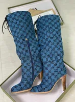 Frauen Neue Designer Medium Tuch Boots Knöchelsocken Booties Luxus Sexy High Heel Schuhe Sneaker Boot Drei Farbe mit Kiste Nein 335