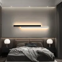 Wandleuchte Moderna LAMPADA DE PAREDE LED LONO Pendurado Luzes Simles Nordic Sala Estar Sofá Fundo da Decoração Para Casa Lum