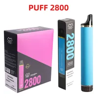 Puff Flex Cigarrillos electrónicos Kits de inicio 2800 Puffs Dispositivo Vape Pen 1500mAh Batería 10ml Pre-llenado 13colors Vapores originales al por mayor