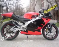 For RS125 RS 125 Fairings Black Red Sports Motorbike Fairing Kit 2001 2002 2003 2004 2005 01 02 03 04 05