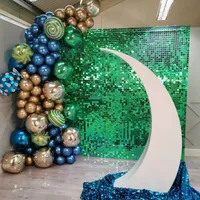 Parti Dekorasyon Folyo Perde Arka Plan Pullu Backdrop Düğün Dekor Bebek Duş Duvar Glitter Doğum Günü