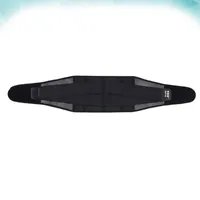 PROTECTION DURAILLE DE FITNESSE Taille de la taille de la ceinture Lumbare Back Support Brace Brace Taille S (Noir)